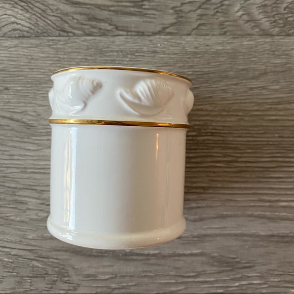 Vintage Ben Rickert Fine China Ceramic Seashell Candle Japan - Picture 6 of 7